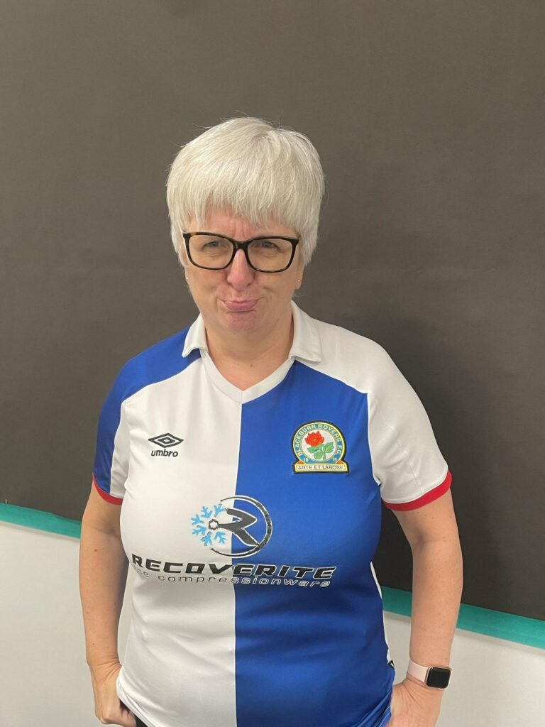 Alvaston Moor Academy's Principal dons arch-rival football kit for charity