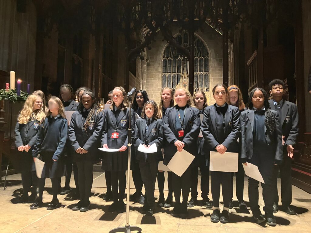 Archway Learning Trust at St Mary's Church in the Lace Market for its Christmas Choir